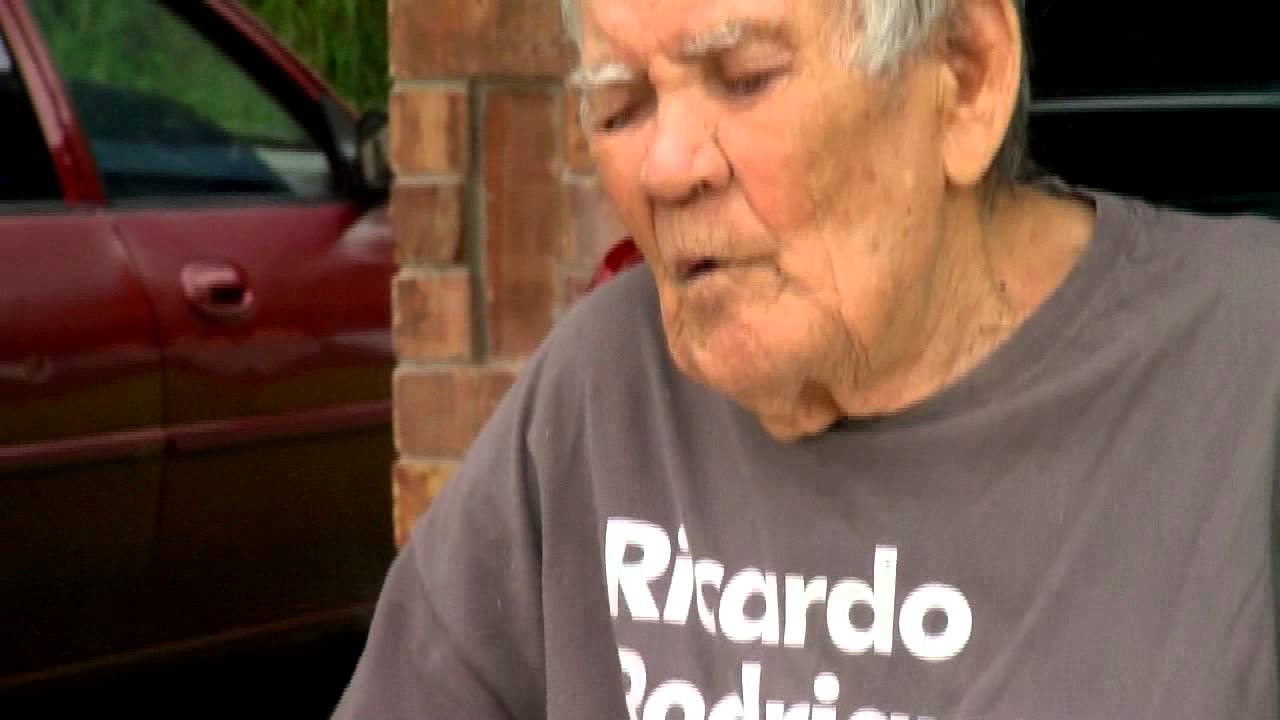 Elderly Man Receives Help