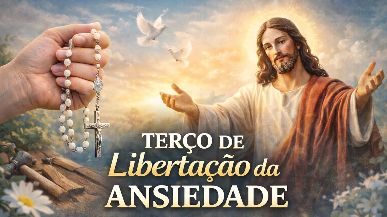 Terço de Libertação da Ansiedade | Uma Oração Para Quem Está Sem Paz