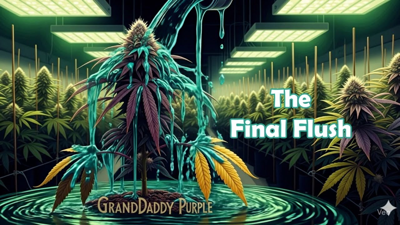 Granddaddy Purple - The BIG Flush - 9 Weeks of Flower