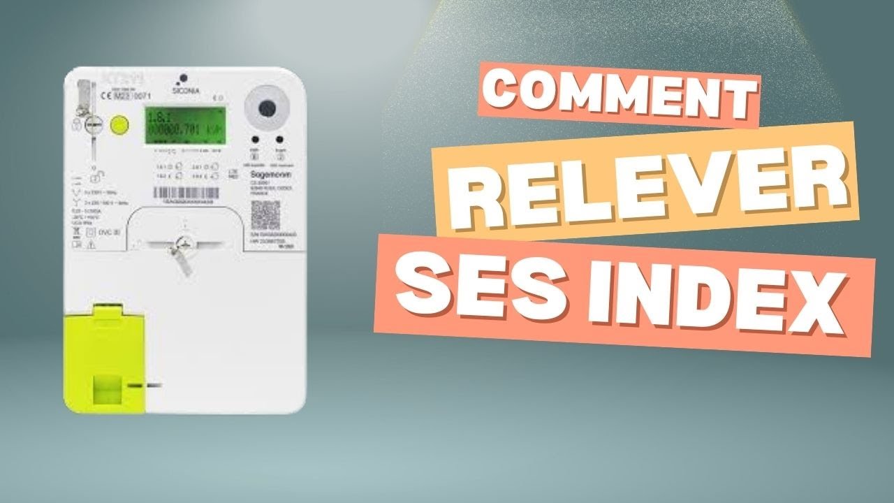 Relever ses index d'&eacute;lectricit&eacute;