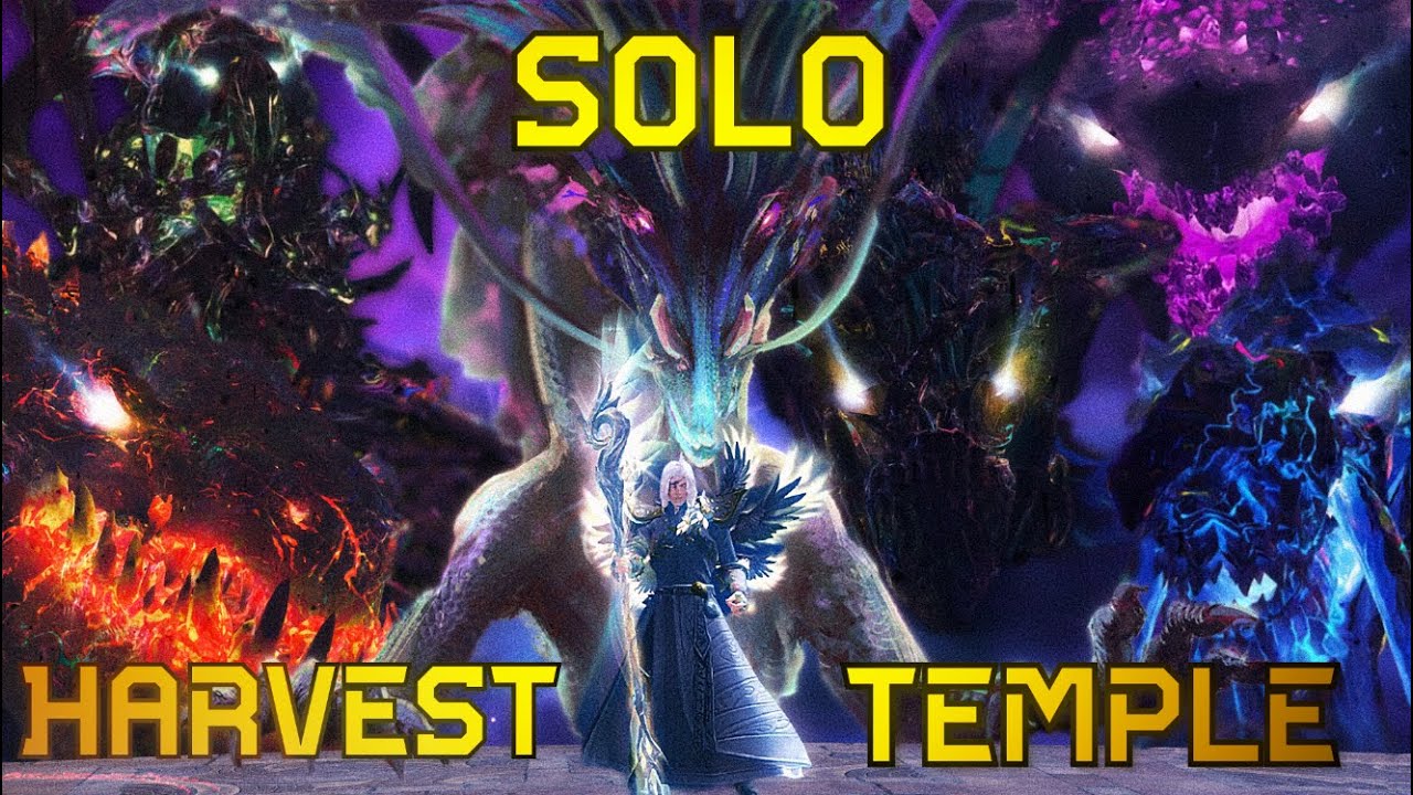 Guild Wars 2 : Harvest Temple Solo ( Kill Time : 1h16m )