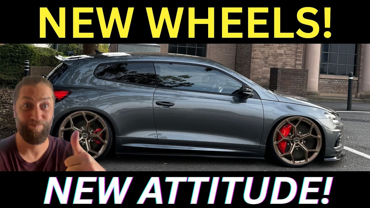 Преображение моего Scirocco R — обновление дисков и толстых шин ЗАВЕРШЕНО!