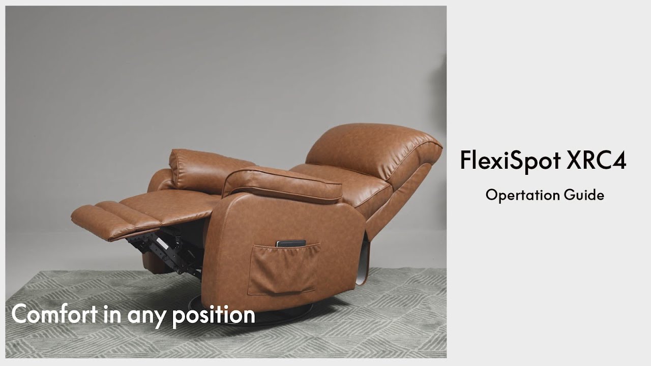 Tutorial-How To Operate Your FlexiSpot Manual Swivel Rocker Recliner XRC4