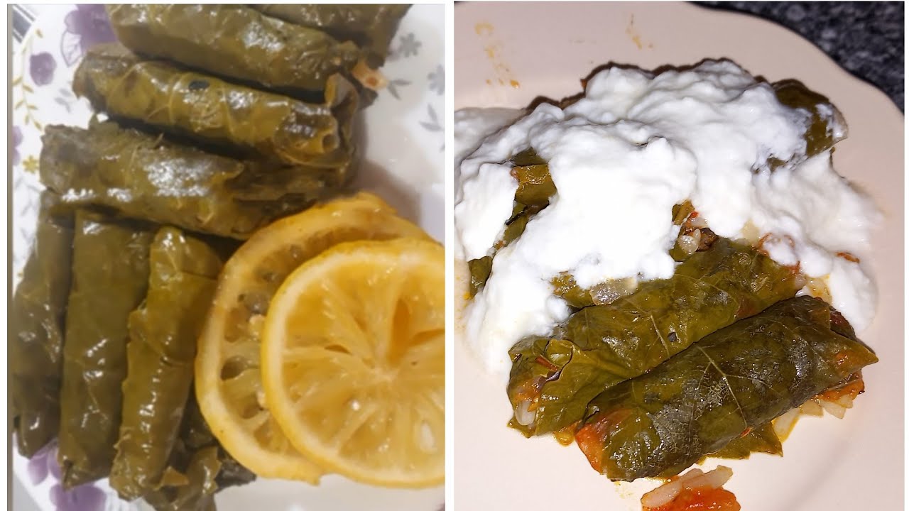 Annemin tarifi, parmak yedirten efsane anne sarması tarifim Etli/Zeytinyağlı #yapraksarma#sarma