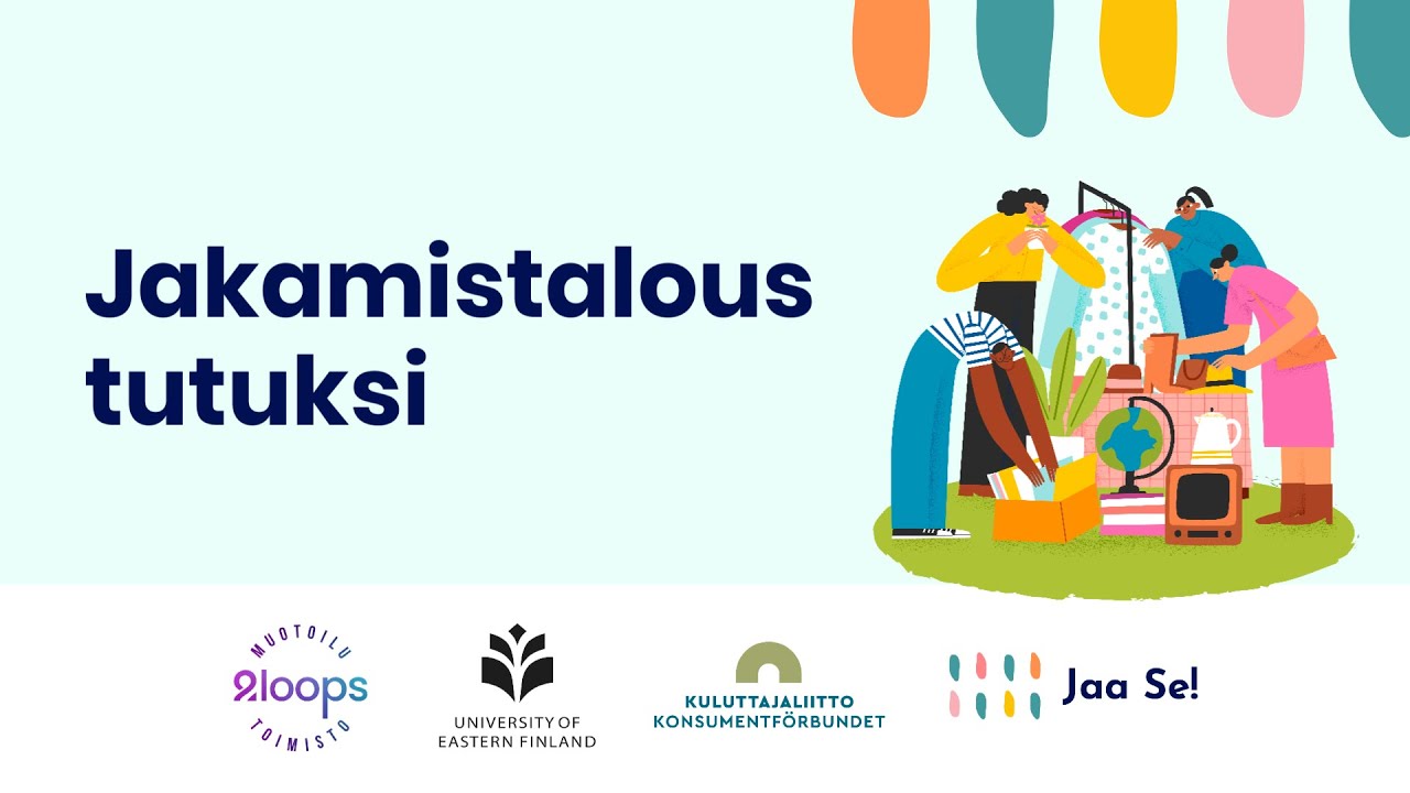 Jakamistalous tutuksi – arjen ratkaisuja, joilla kulutat vähemmän ja saat enemmän