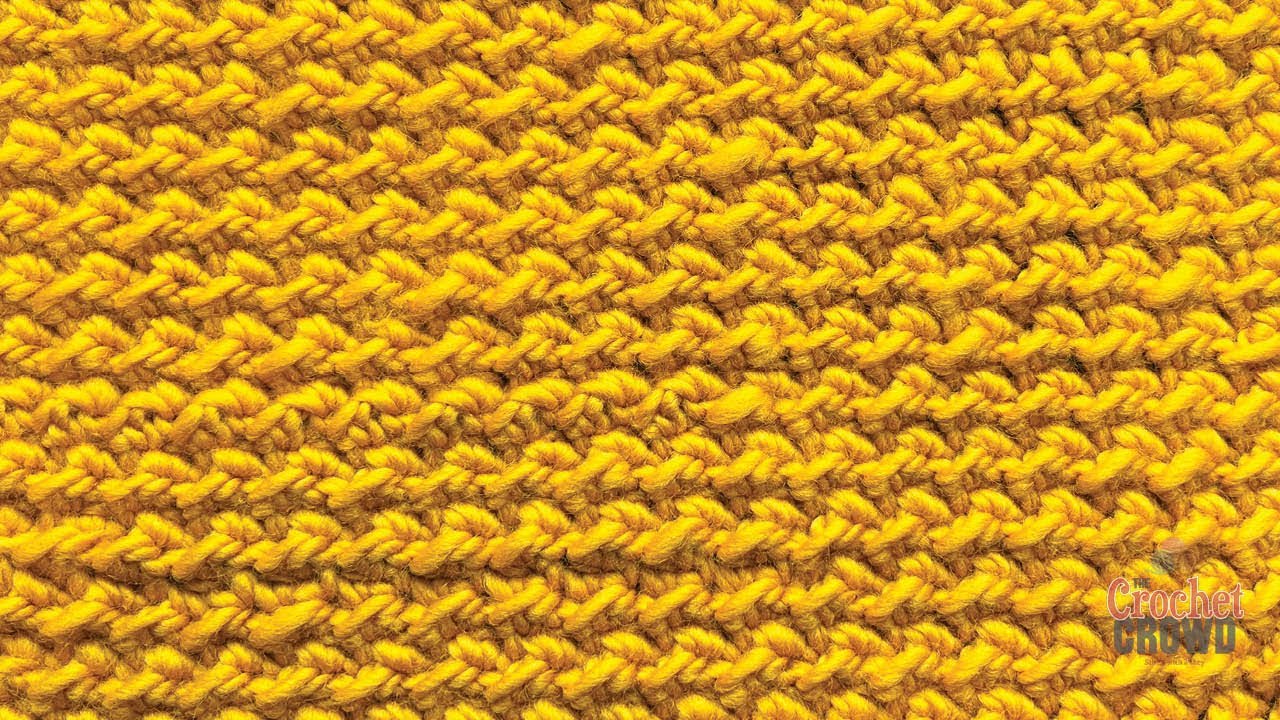 Crunch Crochet Stitch for Beginners