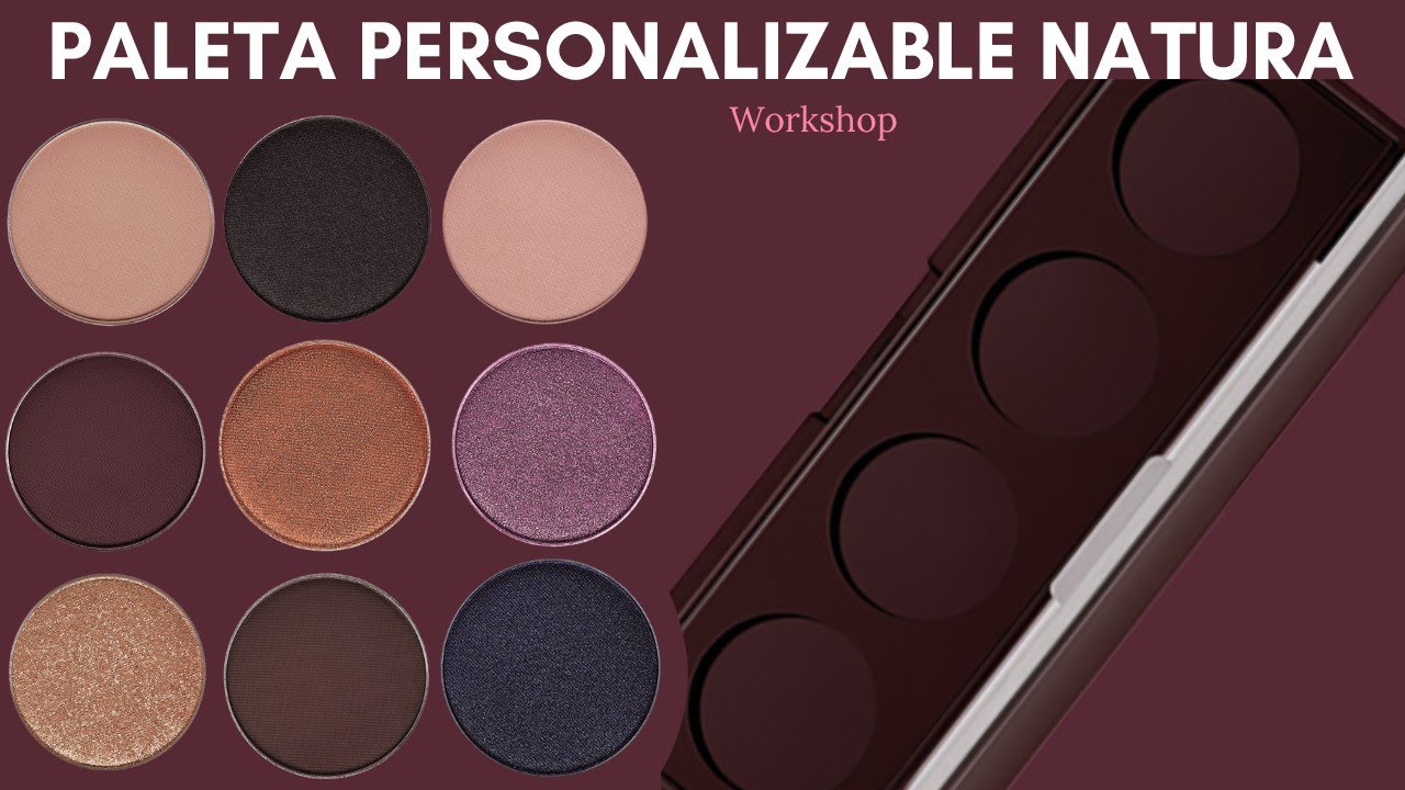 Nueva Paleta de Sombras Personalizable de Natura 🩷🌸