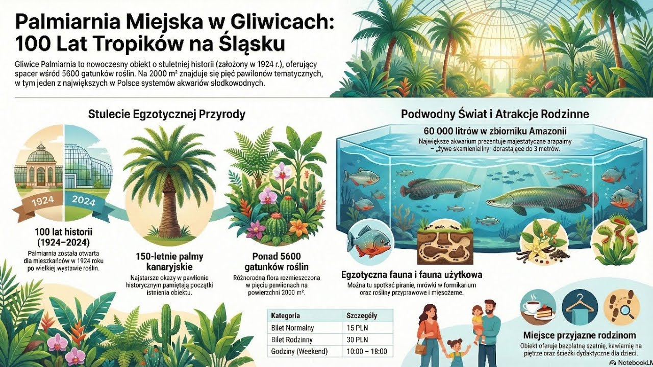 Palmiarnia Gliwice: Tropikalny raj na Śląsku! Czy warto? 