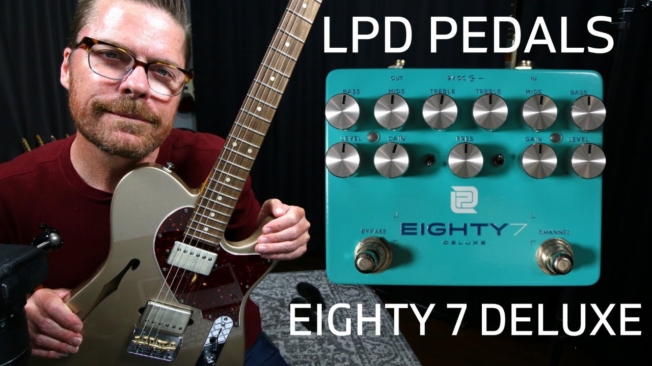 Педали LPD EIGHTY 7 DELUXE Двойная педаль перегрузки/дисторшна. Модифицированные тембры JCM и Ple...