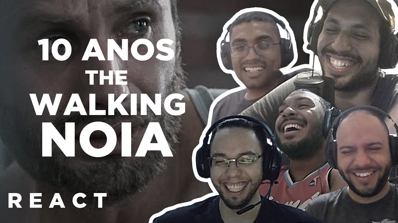 Grupo Chupeta de Baleia reagindo ao The Walking Noia Ep 01 - Ep 02