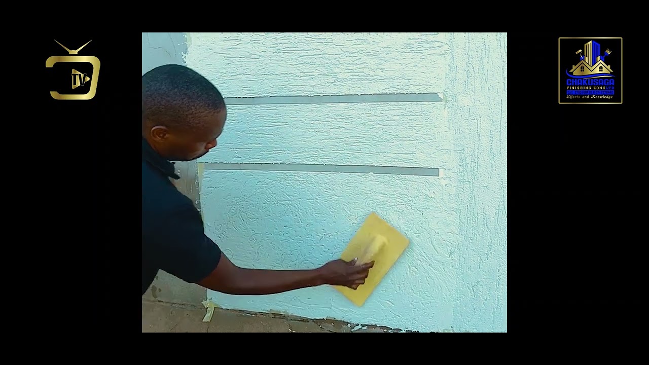 HOME DECORATION/JINSI YA KUCHANGANYA/KUPIGA MATERIAL YA DECORATION KWENYE NYUMBA YAKO/TEXTURE