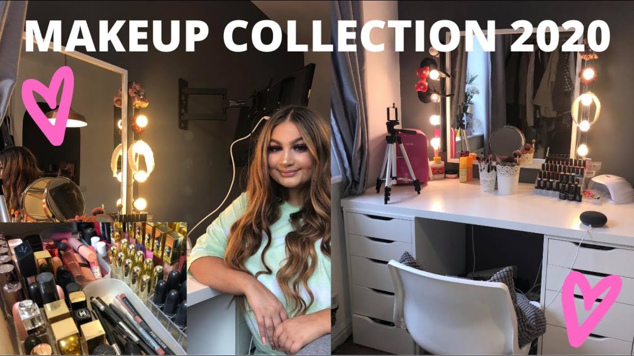 MAKEUP COLLECTION + STORAGE 2020!!!✨ | Lorraine Dewhurst