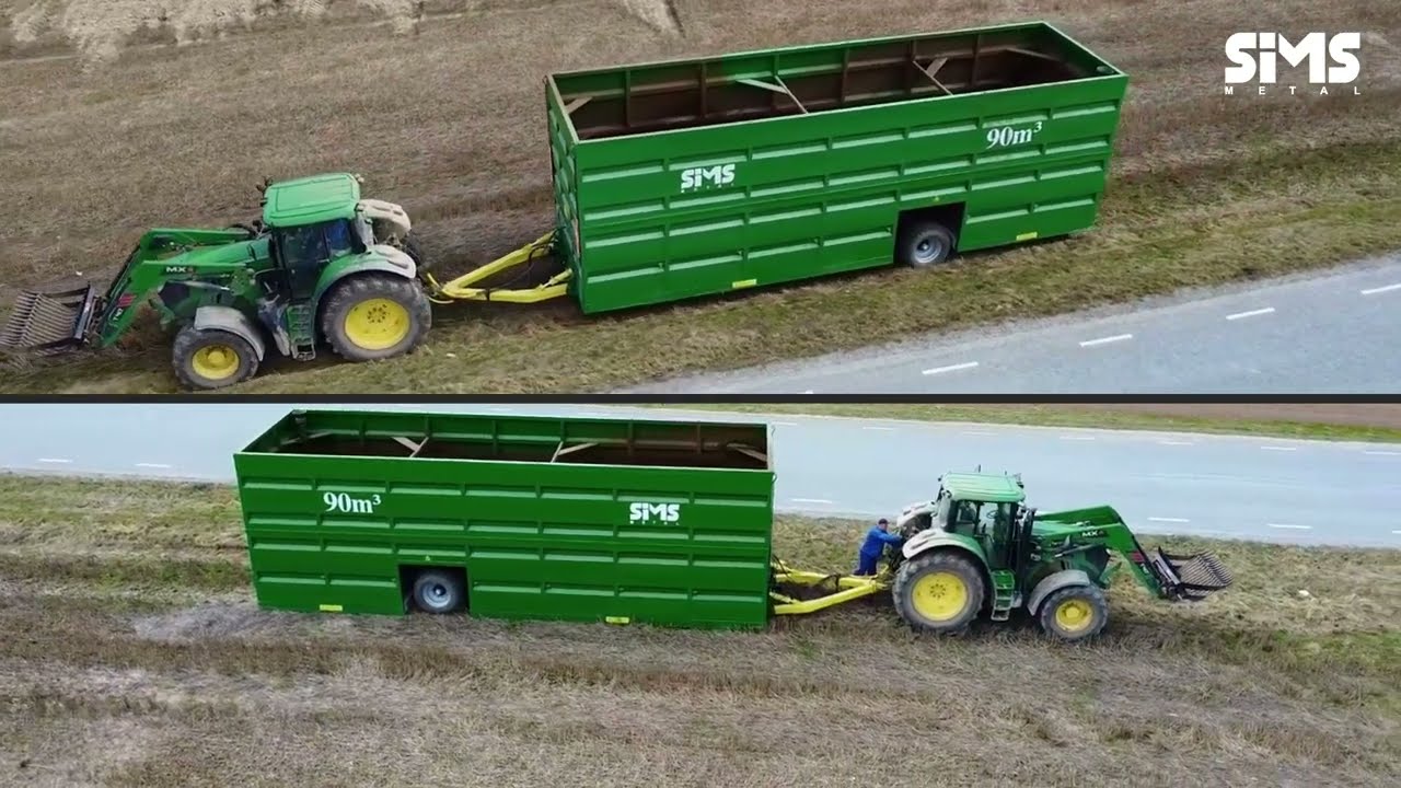 Slurry spreading / SIMS Mobile Slurry tank/ Mobile buffer tank/ Mobiilne l&auml;gahoidla/ L&auml;ga laotamine