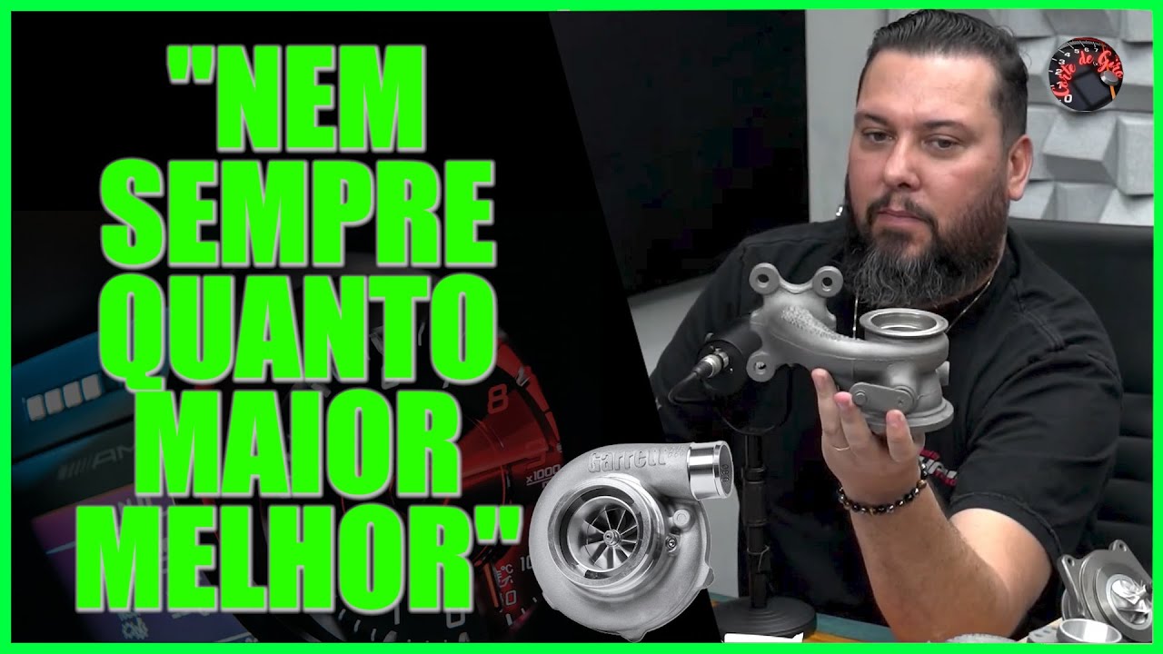 TURBINA MAIOR DA MAIS POTÊNCIA? O QUE É O AR DA TURBINA? - ANDRE (HP TURBO) - TUNERCAST
