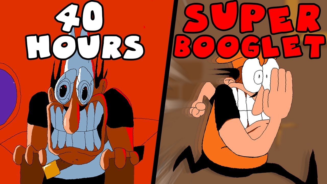 Pizza Tower Noob VS SuperBooglet!