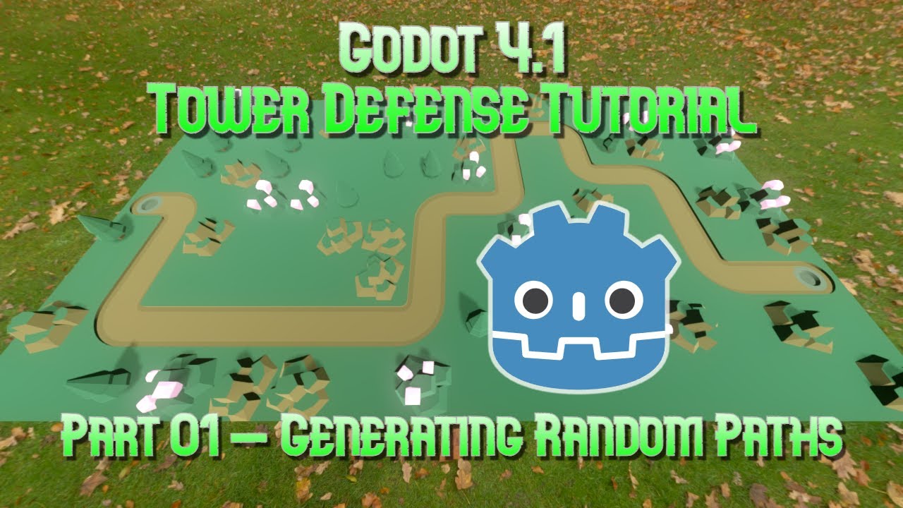 Godot 4.1 Tower Defense Tutorial - Part 01 (Random Path Generation)