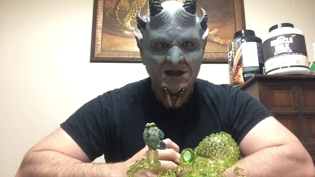 Heady glass function/ review Paciniglass octopus water pipe!!