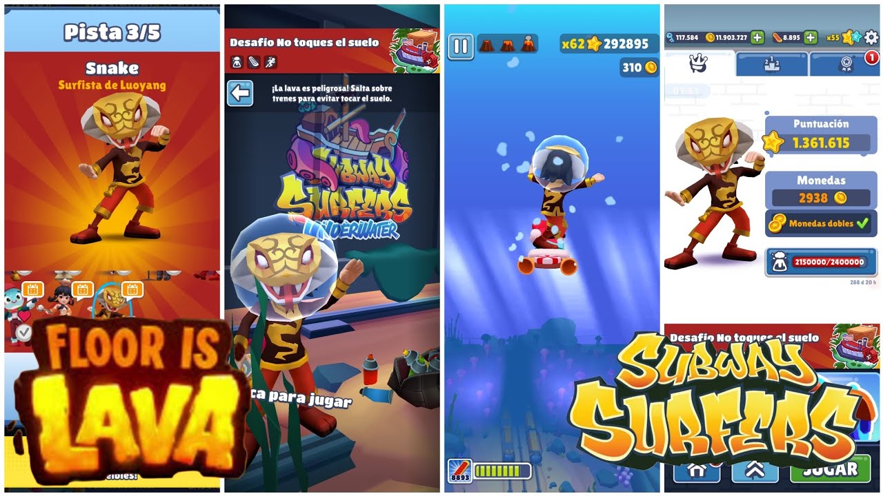 Welcome Floor Is Lava - Subway Surfers Underwater