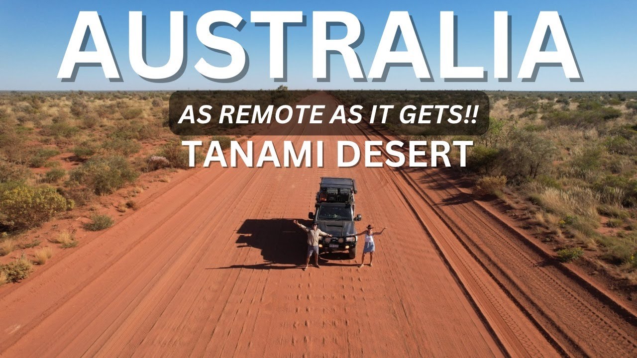 DRIVING 1077 KMS ACROSS THE DESERT  [Overland Travel Documentary] Travel Australia (130)