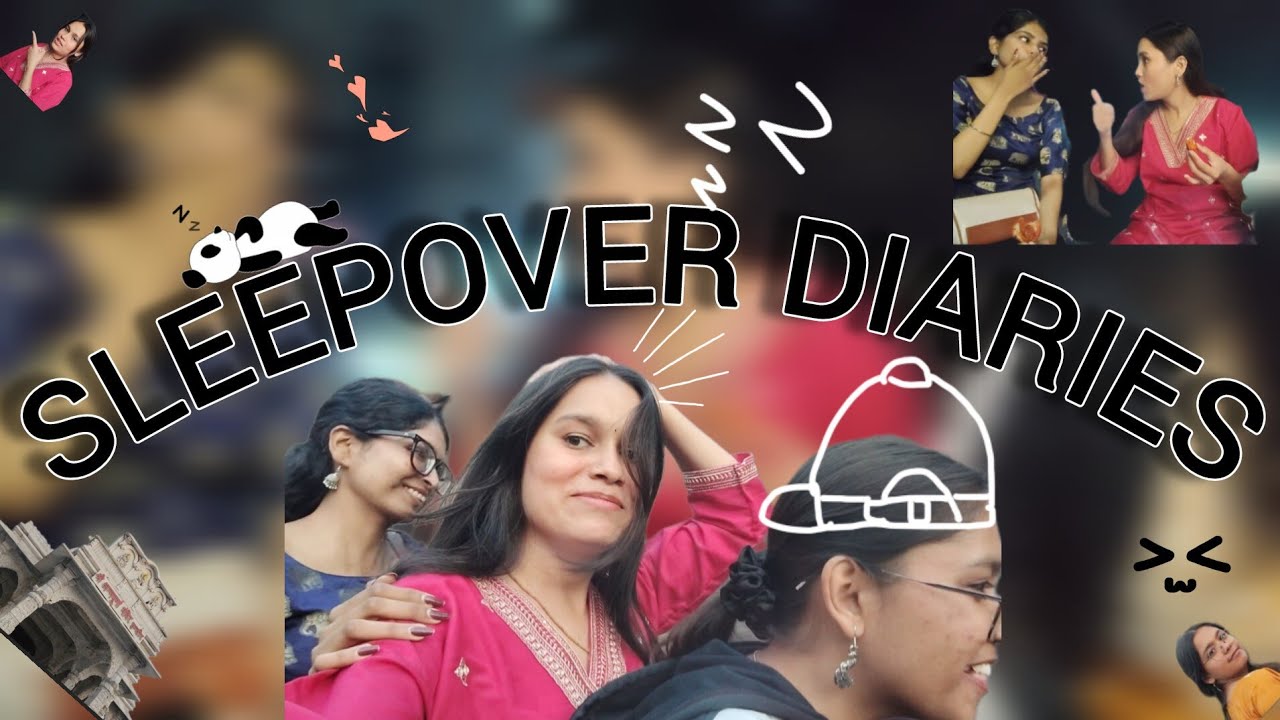 “Sleepover Diaries 💤✨ chaotic vlog😂😂 || prachi Kurmi ||#sleepover #funtime #memories #chaotic 
