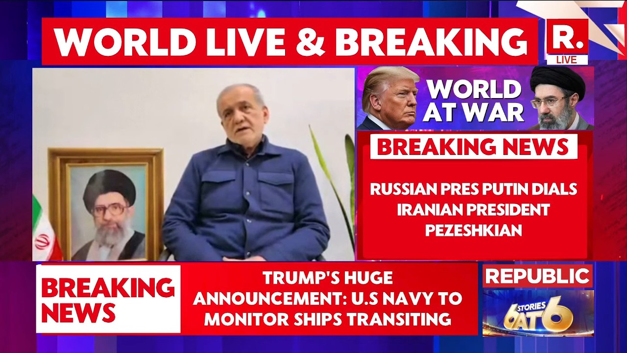 BREAKING: Putin Offers to Mediate Iran Crisis After Islamabad Talks Fail | Kremlin | U.S.-Iran War