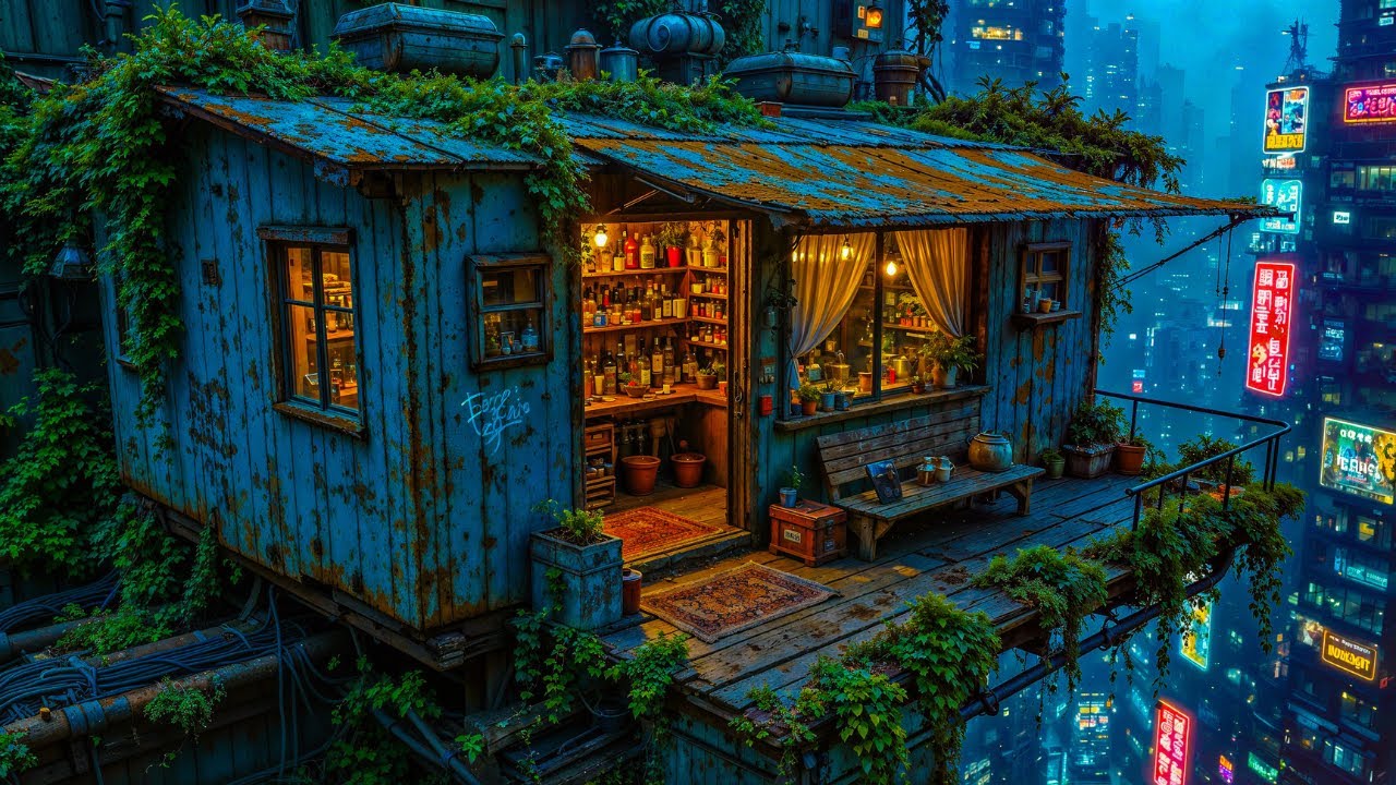 Lo-Fi Rainy Hip Hop 🌧️ Chill Beats for Study, Focus, Anxiety Relief & Deep Sleep