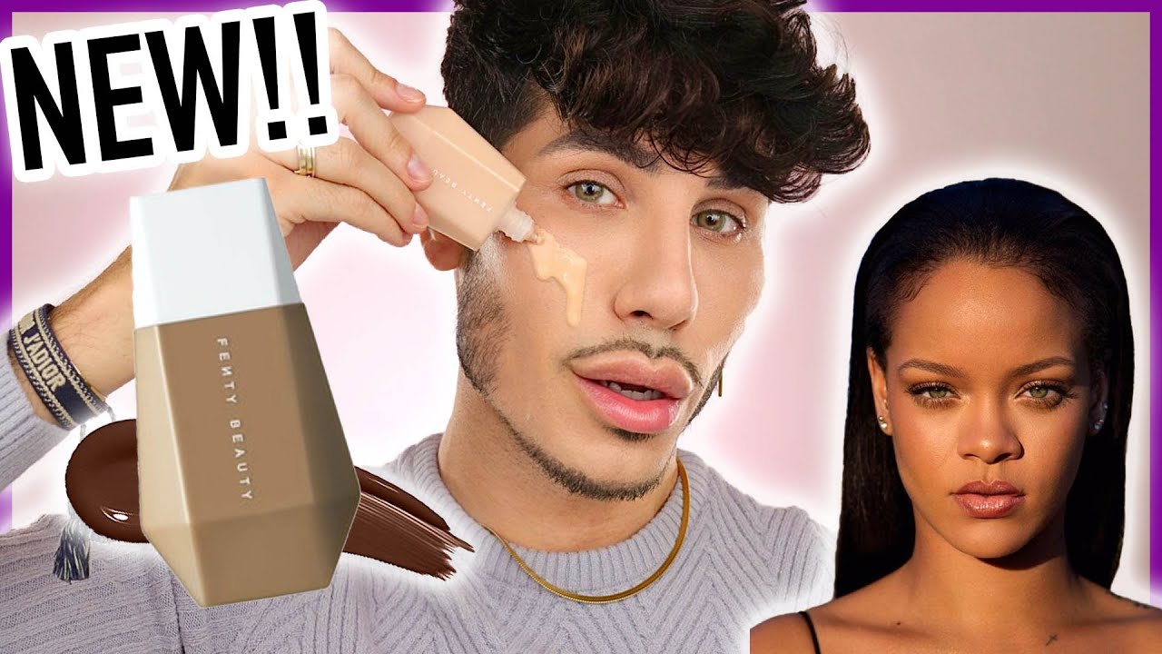 NEW! FENTY BEAUTY EAZE DROP BLURRING SKIN TINT REVIEW