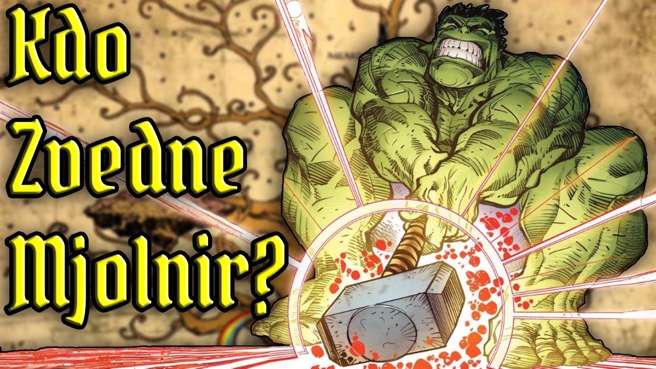 Kdo všechno zvedl Mjolnir a co to znamená být hoden? (Marvel Comics)