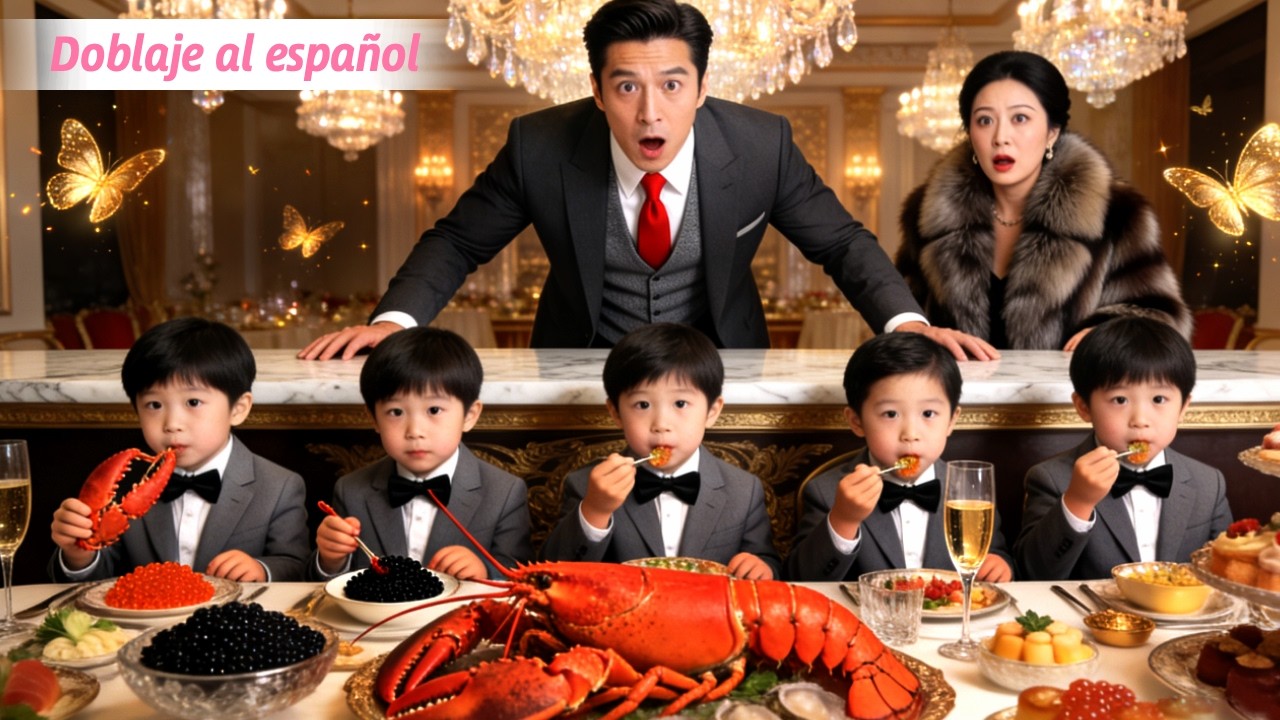 ¡Impactante! ¡Un despiadado CEO se reúne con sus cinco hijos 