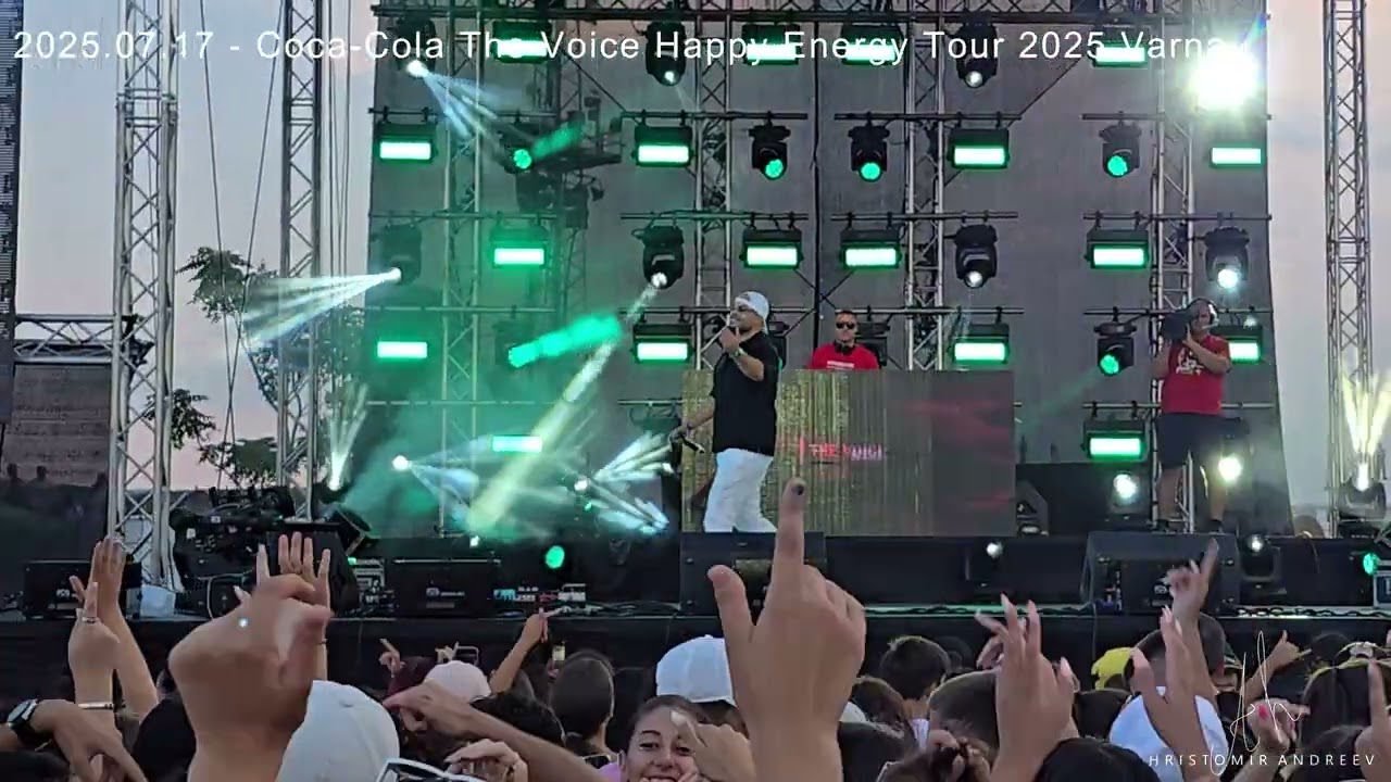 Coca Cola The Voice Happy Energy Tour 2025 - BORO PURVI