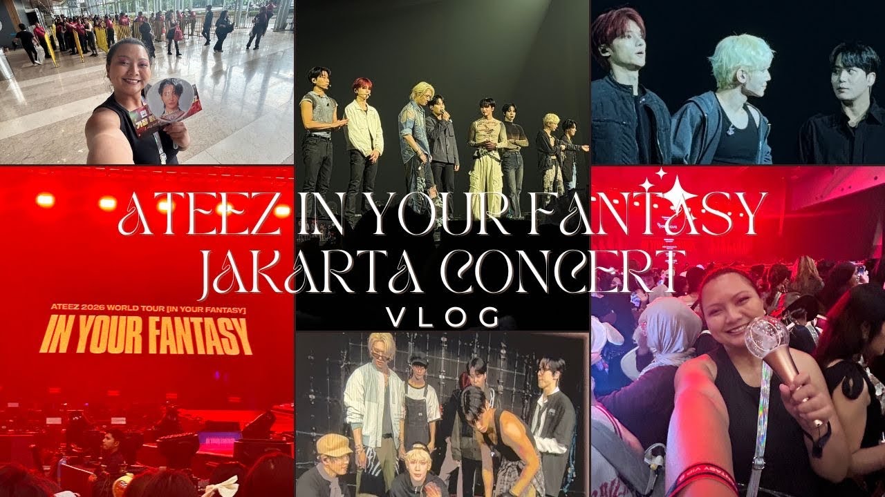 ATEEZ Concert Vlog - In Your Fantasy Jakarta 2026