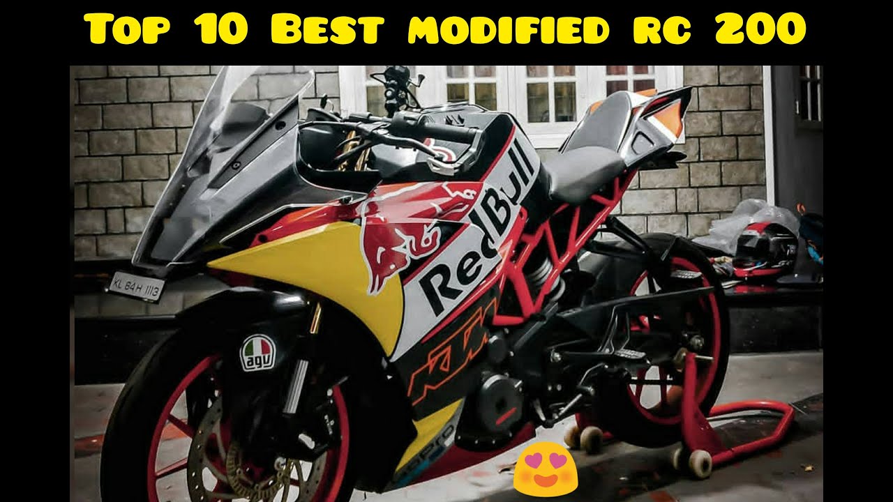 TOP 10 BEST MODIFIED KTM RC 200 &390 |