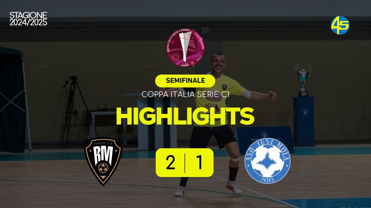Real Molfetta-Just Mola 2-1 | HIGHLIGHTS | Coppa Italia Serie C1 2024-25