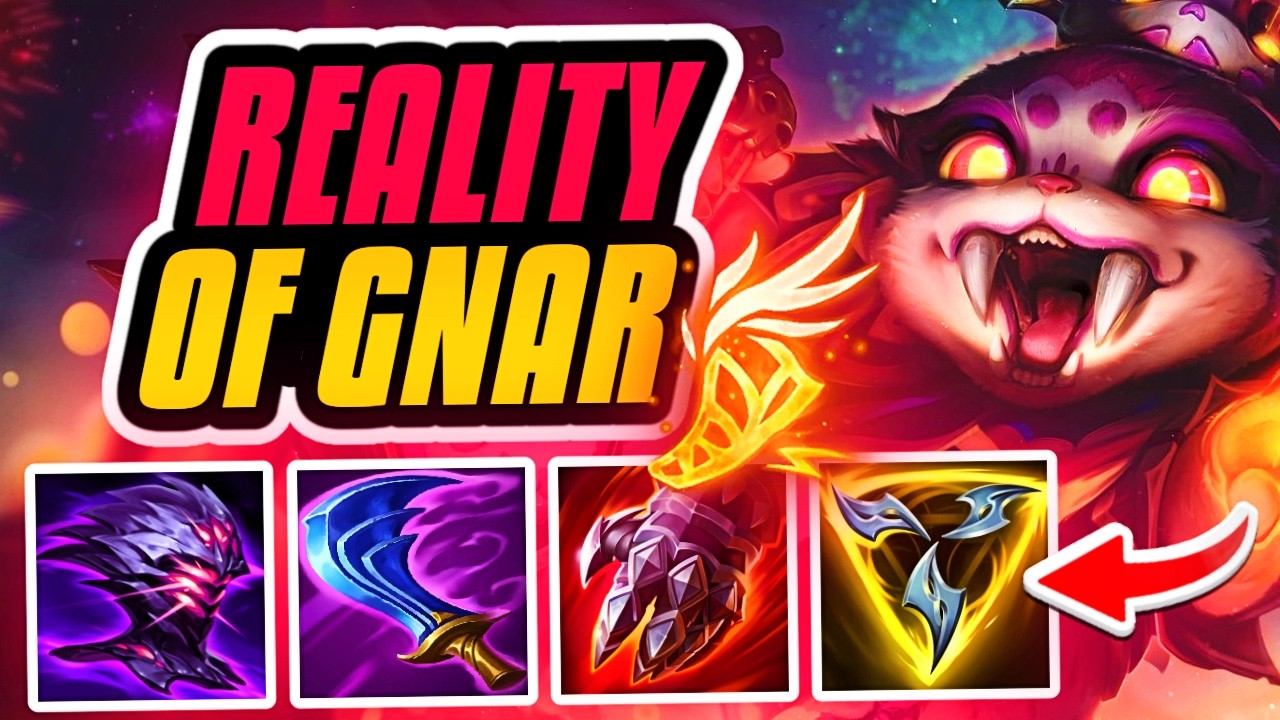 THE REALITY OF PLAYING GNAR!!! | Season 16 Gnar Ranked Gameplay (League of Legends)