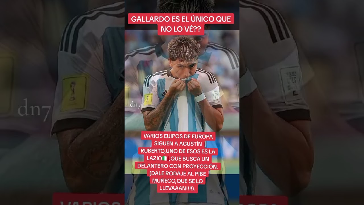 RUBERTO TIENE QUE SER EL NUEVE DE RIVER 