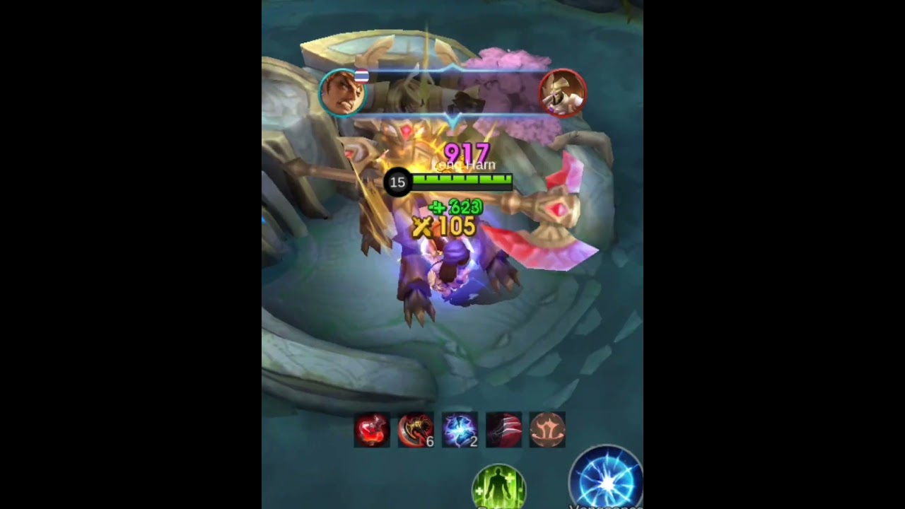 1 hit😱😱😱 Gatotkaca build#mlbb #mobilelegends #catotkacabuild#shorts