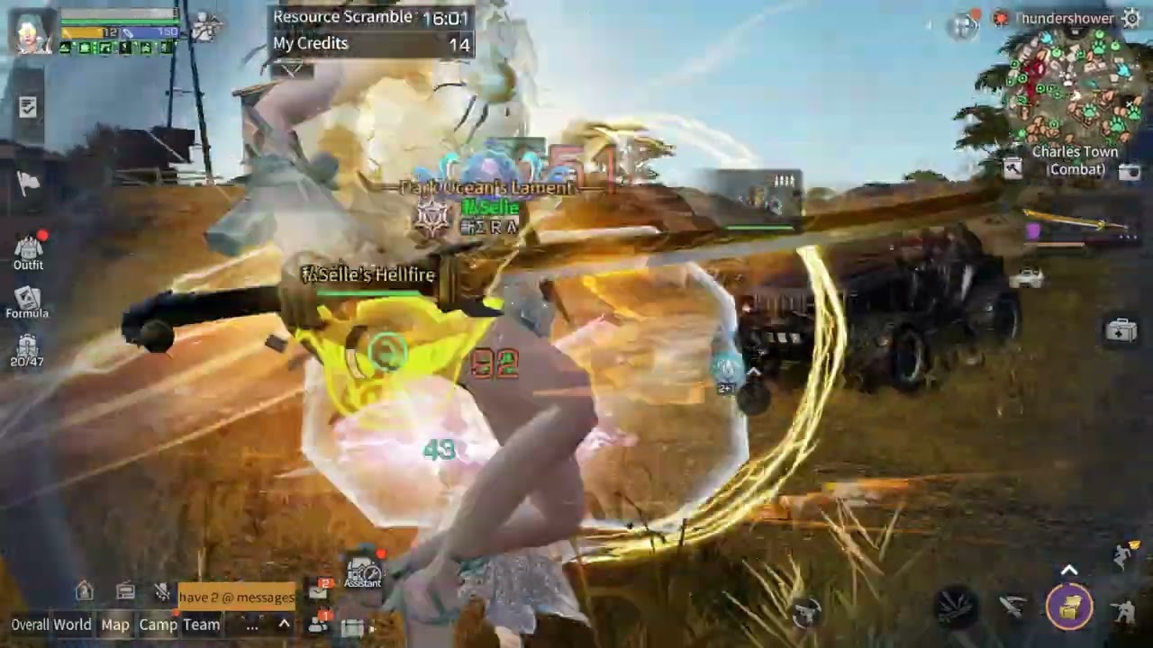 Scramble with the strongest camp in cross server??
