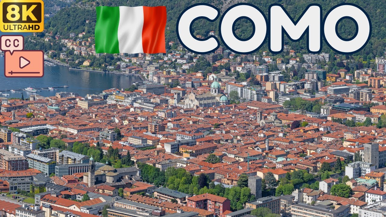 【8K】Como: Этот Итальянский Городок Захватит Ваше Дыхание (Субтитры)