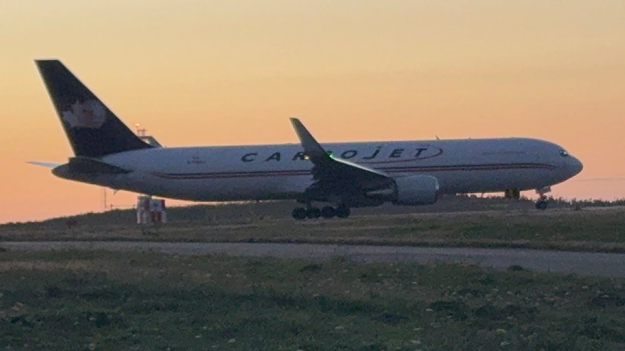 Cargojet Boeing 767-323(ER)(BDSF) Takeoff From St. John's International Airport (YYT/CYYT)