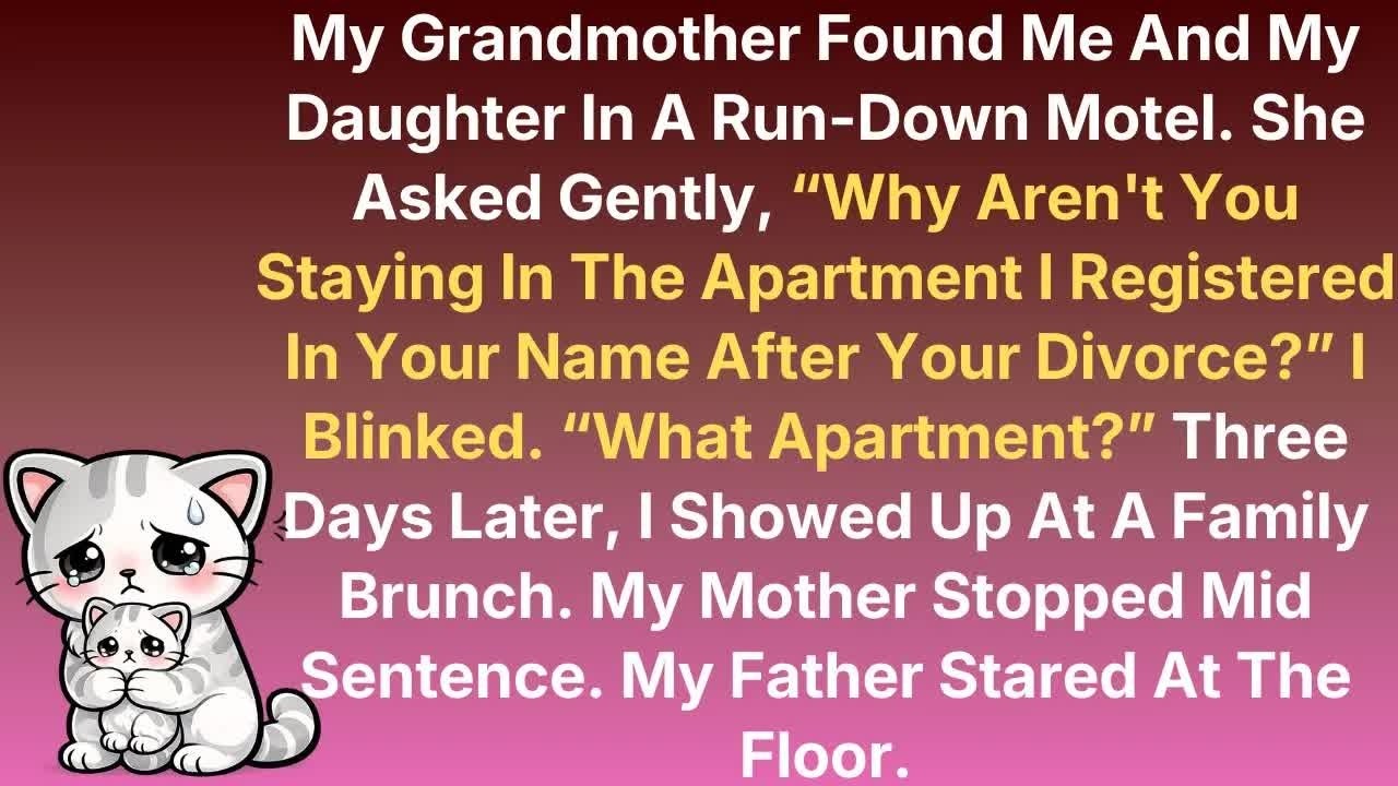 My Grandmother Found Me And My Daughter In A Run Down Motel  She Asked Gently, “Why Aren't You