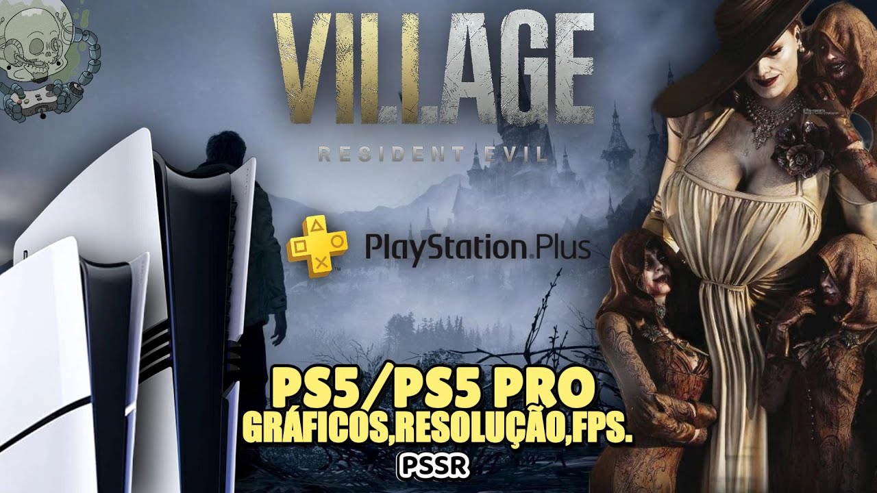 RESIDENT EVIL VILLAGE-DESEMPENHO NO PS5/PS5 PRO.