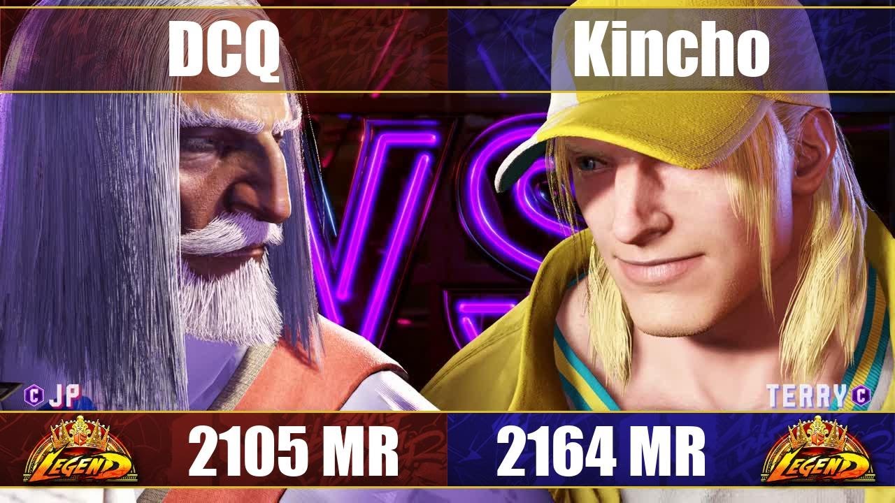 【スト6】DCQ vs Kincho (JP vs テリー) SF6 DCQ vs Kincho (JP vs Terry)