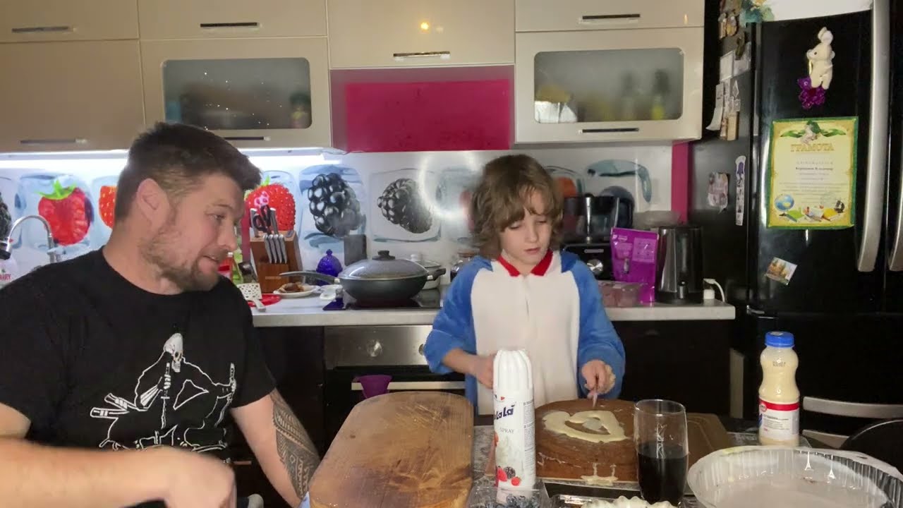 Повар Олежио кухарит👌Мукбанг🤗 жареная говядина с картошечкой☺️