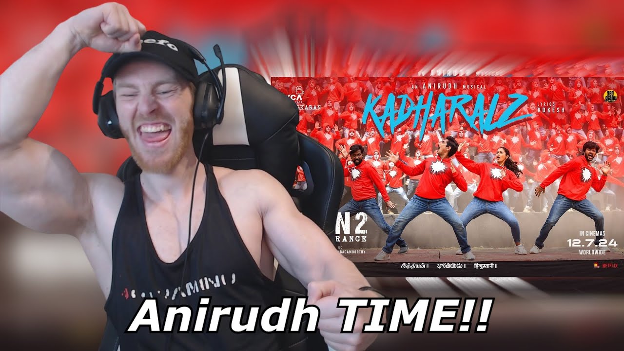 Indian 2 - Kadharalz Lyric Video | Kamal Haasan | Shankar | Anirudh • Reaction By Foreigner