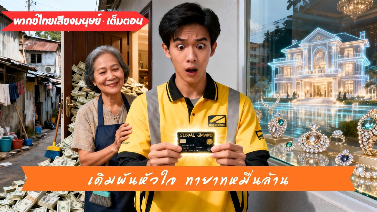 หนุ่มส่งอาหารช็อก! แม่คือเศรษฐีโลก ทุ่มเงินล้านล้านให้จีบซีอีโอสะท้านวงการ#240704kjB3