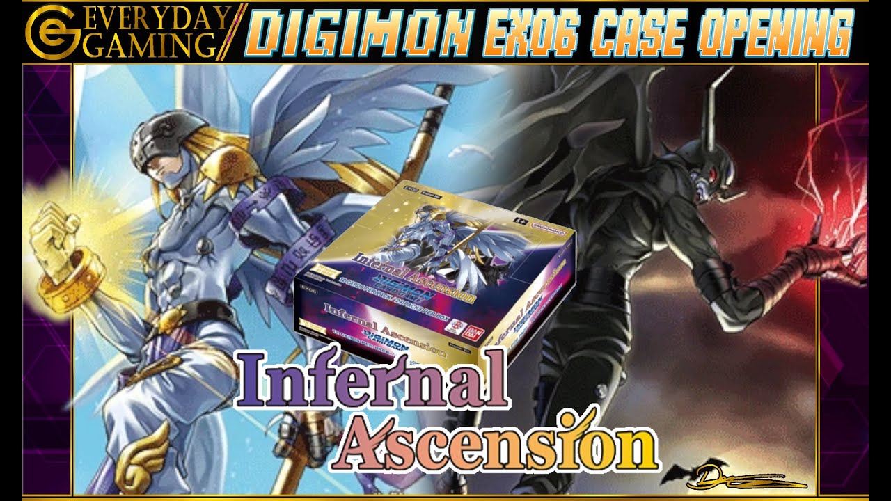 Everyday Gaming: Digimon Card Game EX06 Theme Booster: Infernal Ascension Case Opening