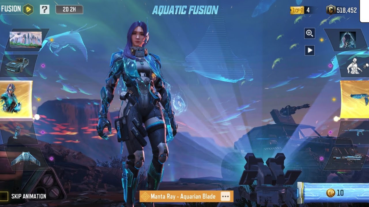 |AQUATIC FUSION LUCKY DRAW| 1 SPIN LUCK~