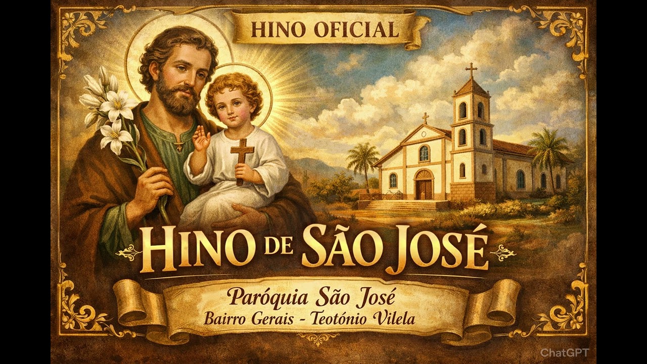 HINO DE SÃO JOSÉ - PARÓQUIA DE SÃO JOSÉ TEOTÔNIO VILELA ALAGOAS