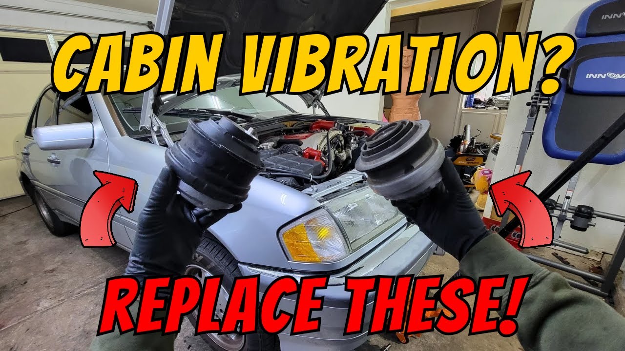 Mercedes Engine Mounts Replacement | No More Cabin Vibration | C230 Kompressor