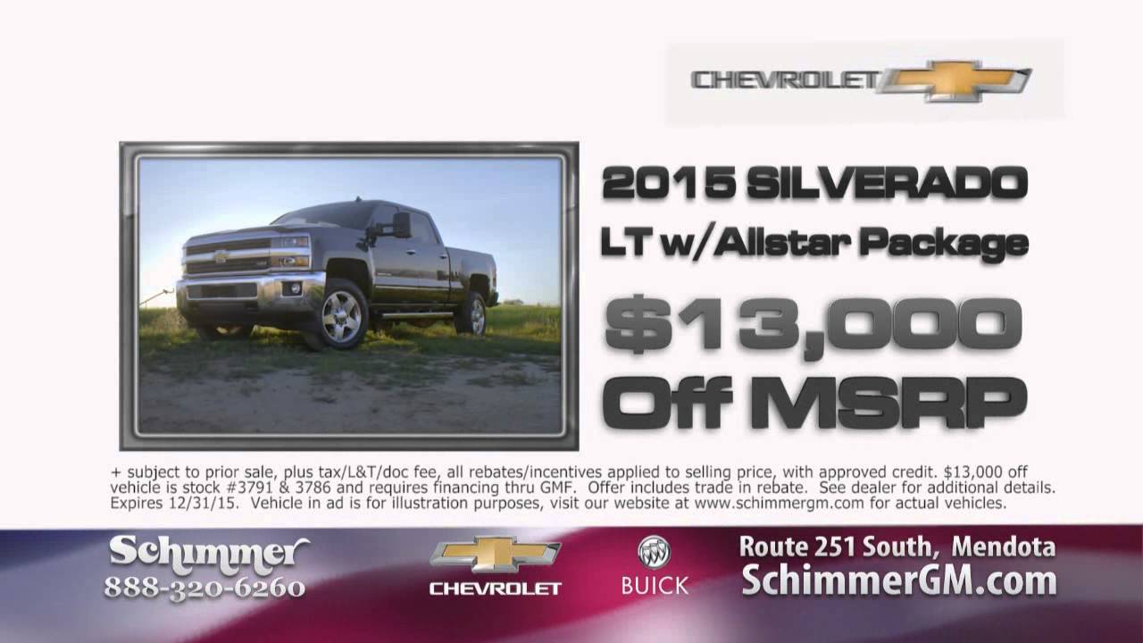 Cruze, Silverado sale - Schimmer Chevrolet and Buick